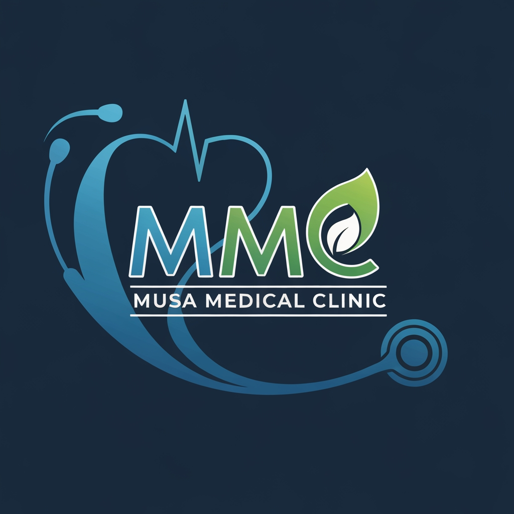 AI Design for Creat a new logo MMC | Musa Medical Clinic more creative a professional show medical feled and update show MMC is highlight and creative elements use is medical field