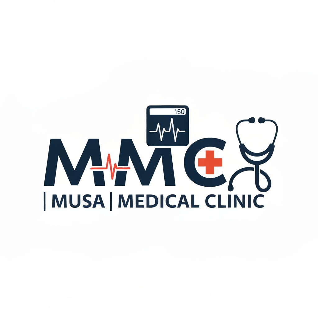 AI Design for Creat a new logo MMC | Musa Medical Clinic more creative a professional show medical feled and update show MMC is highlight and creative elements use is medical field