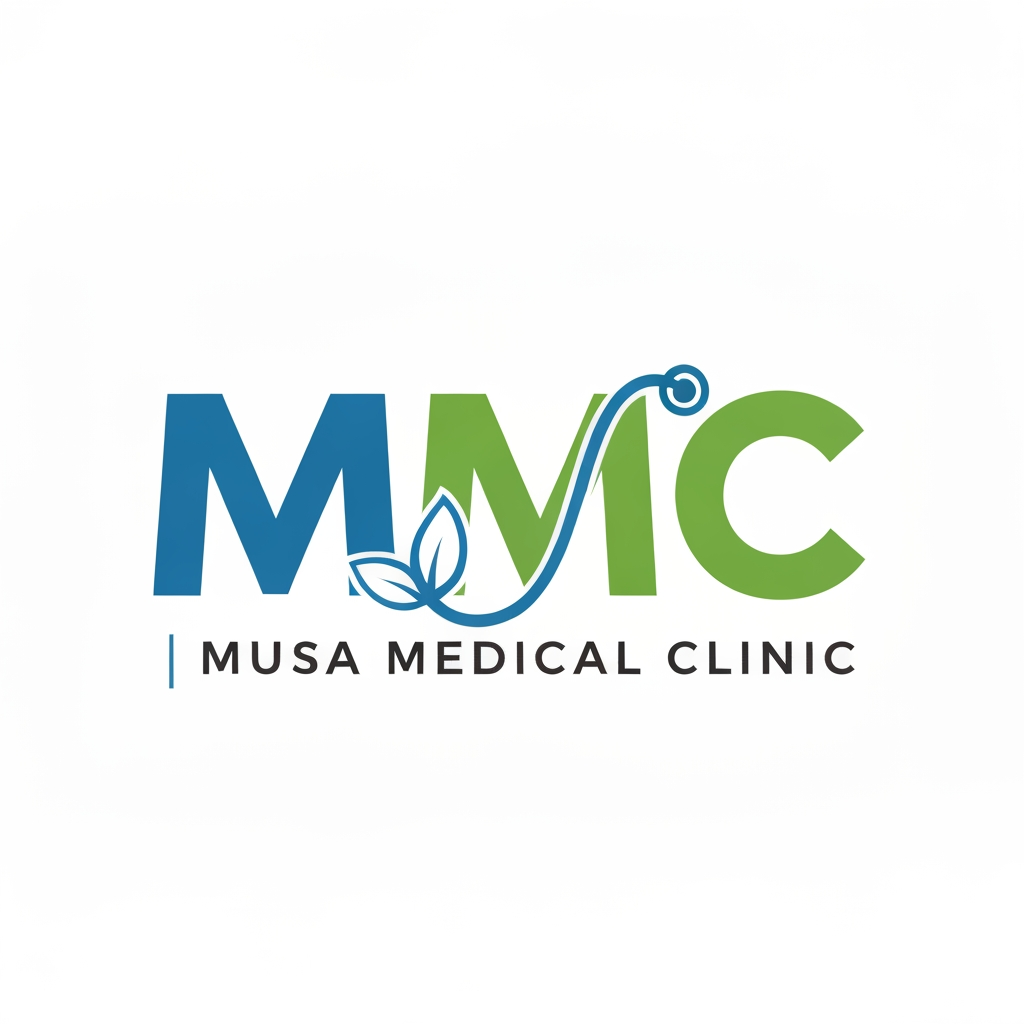 AI Design for Creat a new logo MMC | Musa Medical Clinic more creative a professional show medical feled and update show MMC is highlight and creative elements use is medical field