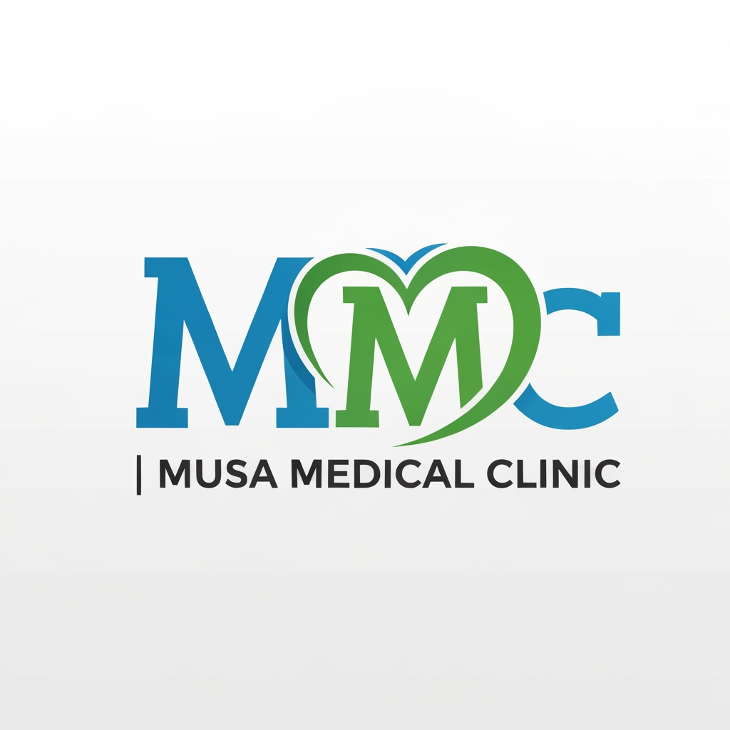 AI Design for Creat a new logo MMC | Musa Medical Clinic more creative a professional show medical feled and update show MMC is highlight and creative elements use is medical field