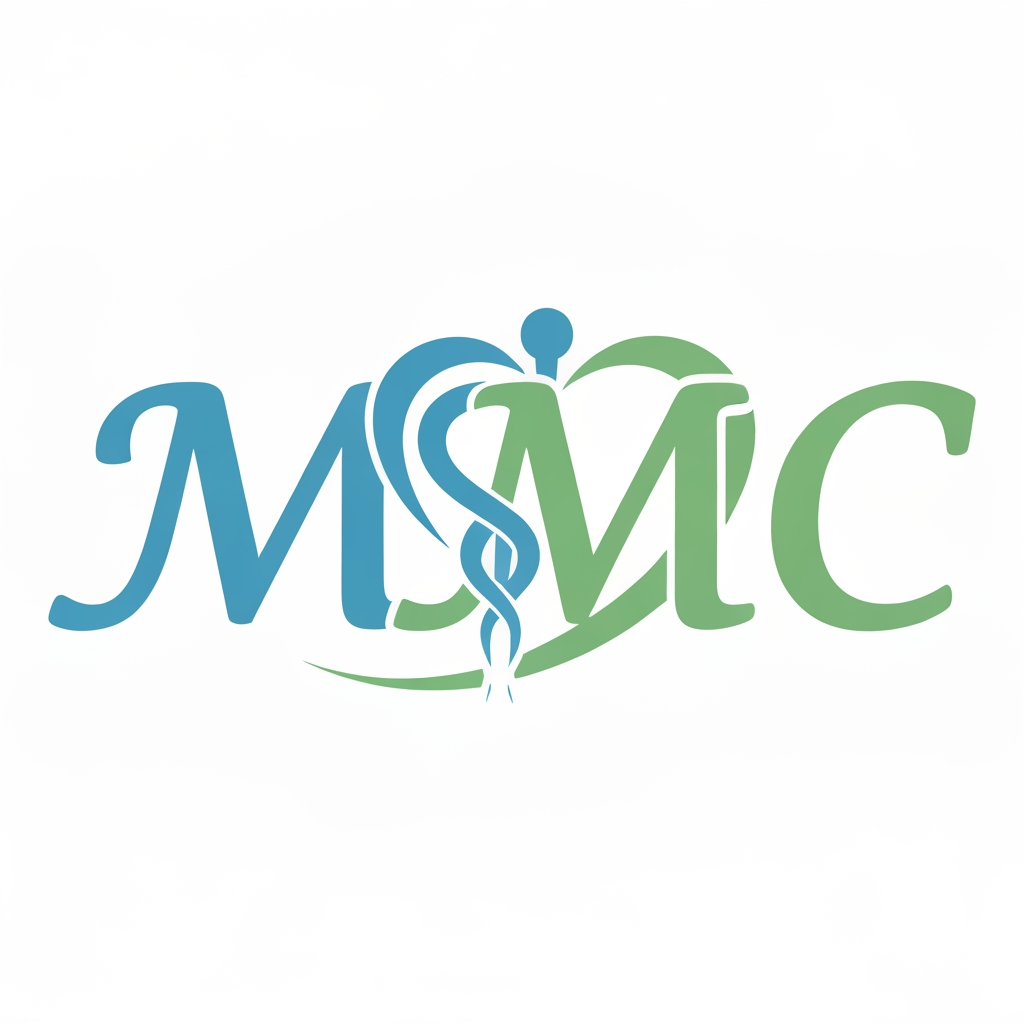 AI Design for Creat a logo "MMC" Musa Medical Clinic