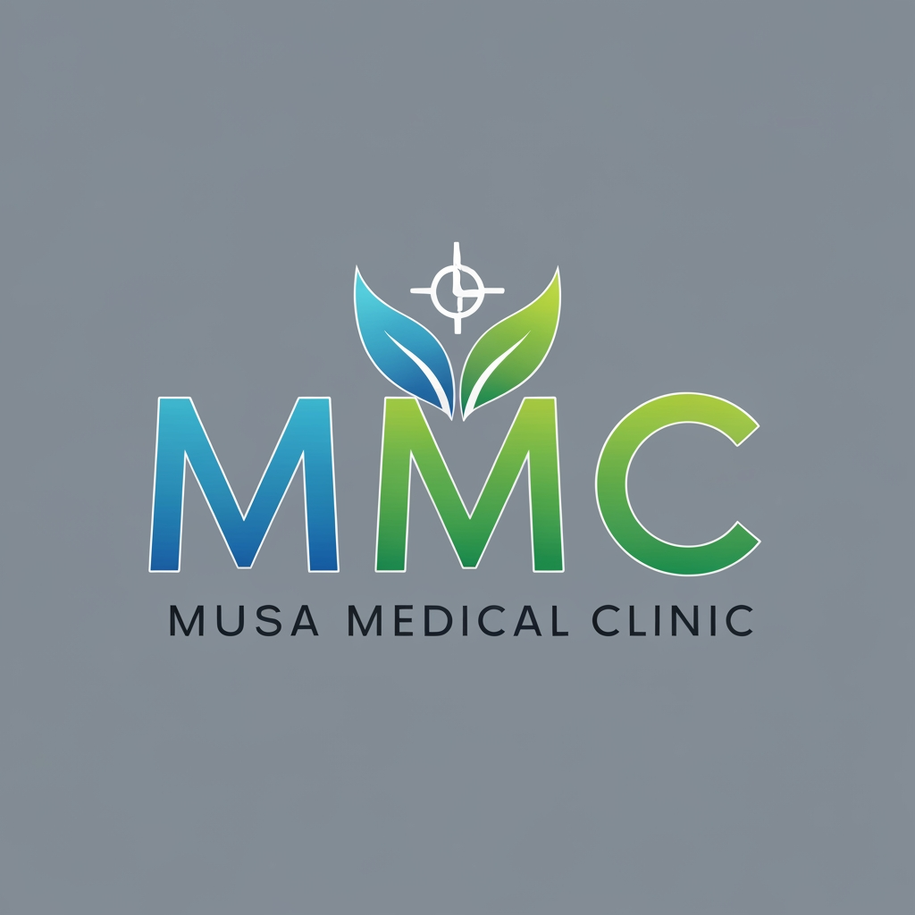 AI Design for Creat a new logo MMC | Musa Medical Clinic more creative a professional show medical feled and update show MMC is highlight and creative elements use is medical field