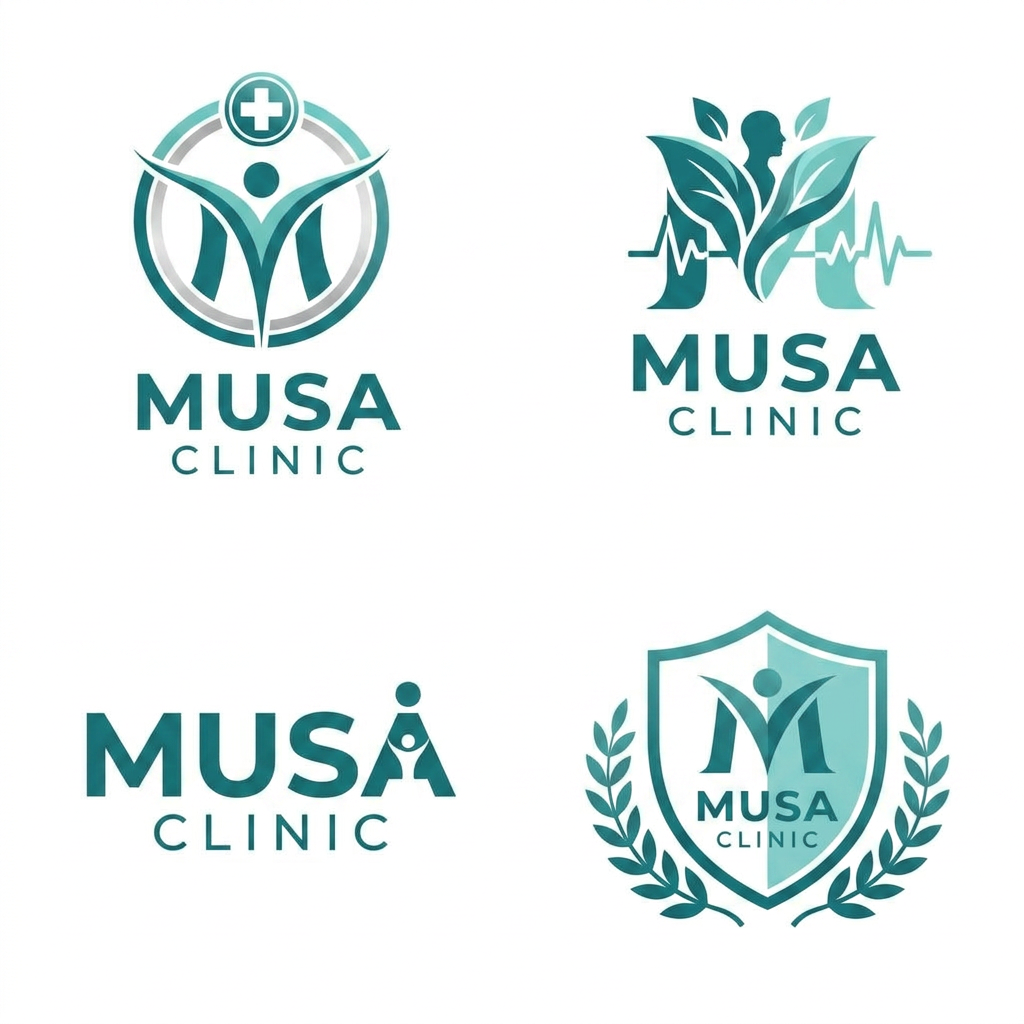 AI Design for This is a brand logo now creat a more options like this