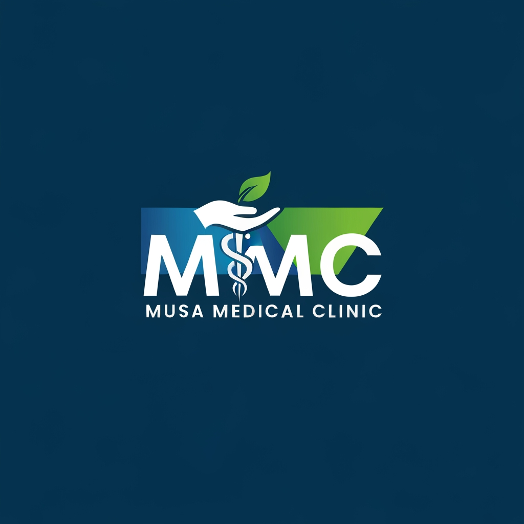 AI Design for Creat a new logo MMC | Musa Medical Clinic more creative a professional show medical feled and update show MMC is highlight and creative elements use is medical field