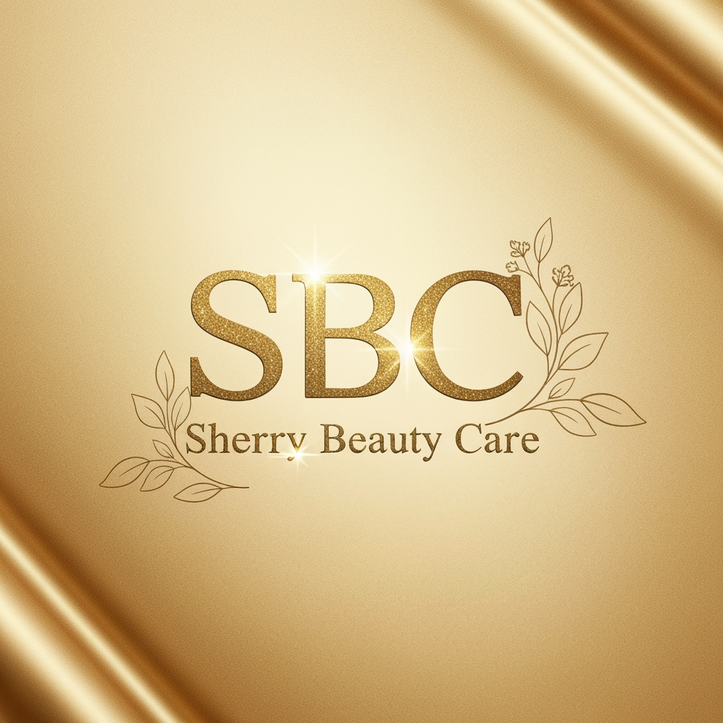 AI Design for SBC Sherry Beauty Care
Now design a logo
Elegant and luxury Golden color like this