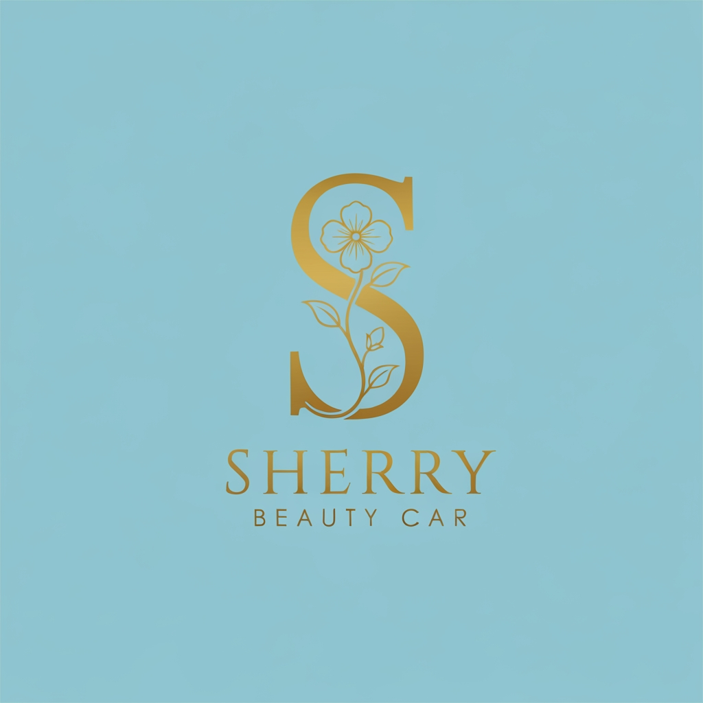 AI Design for SBC Sherry Beauty Care
Now design a logo
Elegant and luxury Golden color like this
