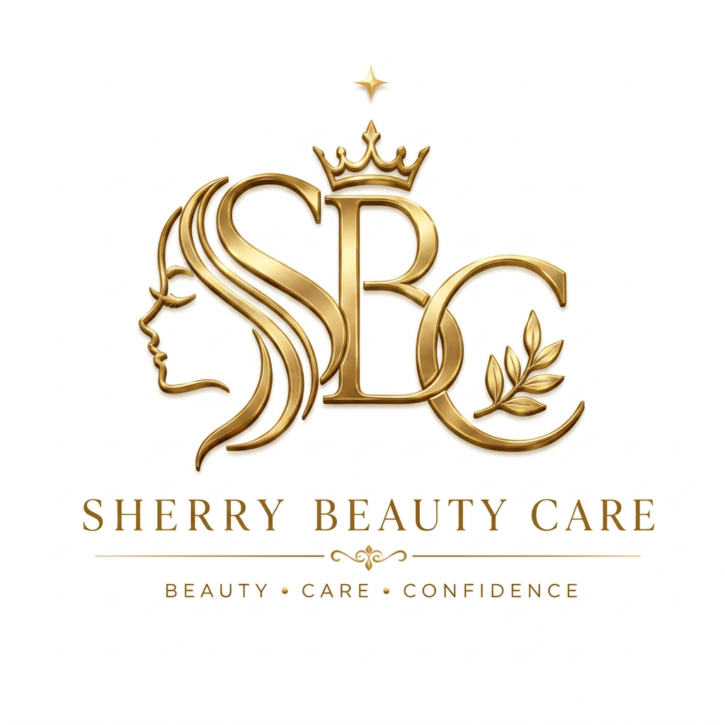AI Design for SBC Sherry Beauty Care
Now design a logo
Elegant and luxury Golden color