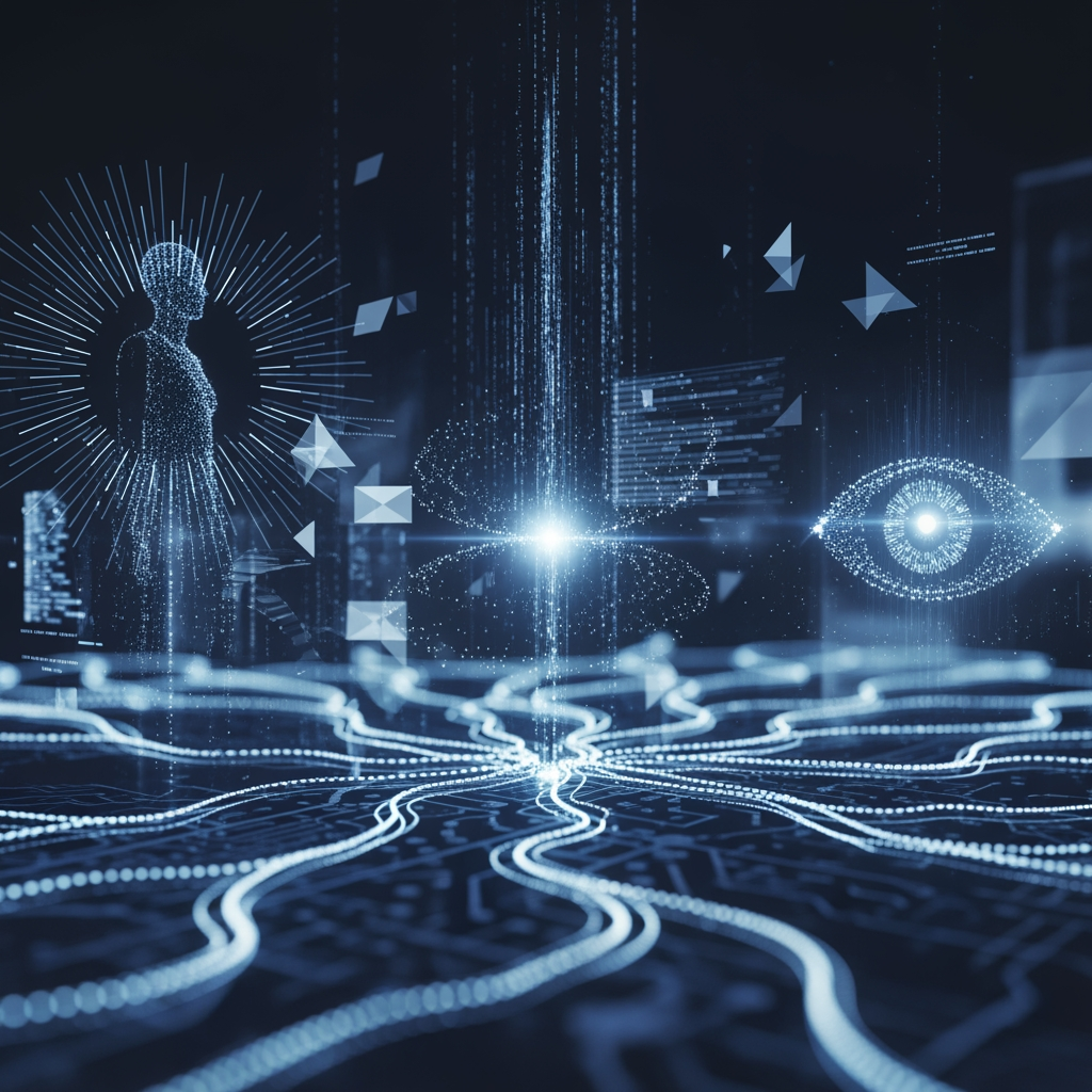 AI Design for ai background image for the landing page
