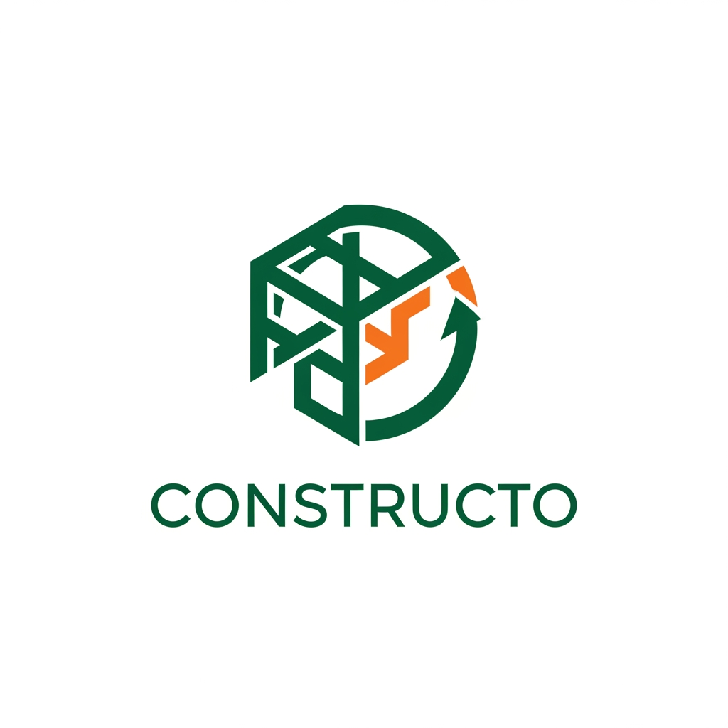 AI Design for Design a premium minimalist startup logo for a modern construction technology company called "Constructo"
The logo should combine a geometric building block or cube with a continuous circular loop to symbolize construction, material reuse, sustainability, and a circular economy.
The symbol should feel intelligent, memorable, scalable, and iconic—simple enough to become a recognizable app icon.
Avoid traditional construction elements such as hard hats, hammers, cranes, houses, or tools.
Instead, create an abstract geometric mark inspired by modular architecture, structural grids, interconnected blocks, and continuous loops.
Style:
• Premium SaaS branding
• Swiss minimalism
• Monoline geometric construction
• Flat vector
• Clean negative space
• Modern startup identity
Color Palette:
Deep Emerald Green (#0E7A4D)
Construction Orange (#F59E0B) as a subtle accent
White background
Typography:
Modern geometric sans-serif similar to Inter, Manrope, General Sans, or Plus Jakarta Sans.
The logo should look suitable for:
• Mobile App Icon
• Website
• Business Cards
• Construction Software
• Tech Startup
• Favicon
The final result should feel as premium as Stripe, Linear, Airbnb, Notion, and Arc Browser branding.
No mockups.
No 3D.
No gradients.
Flat vector logo only.