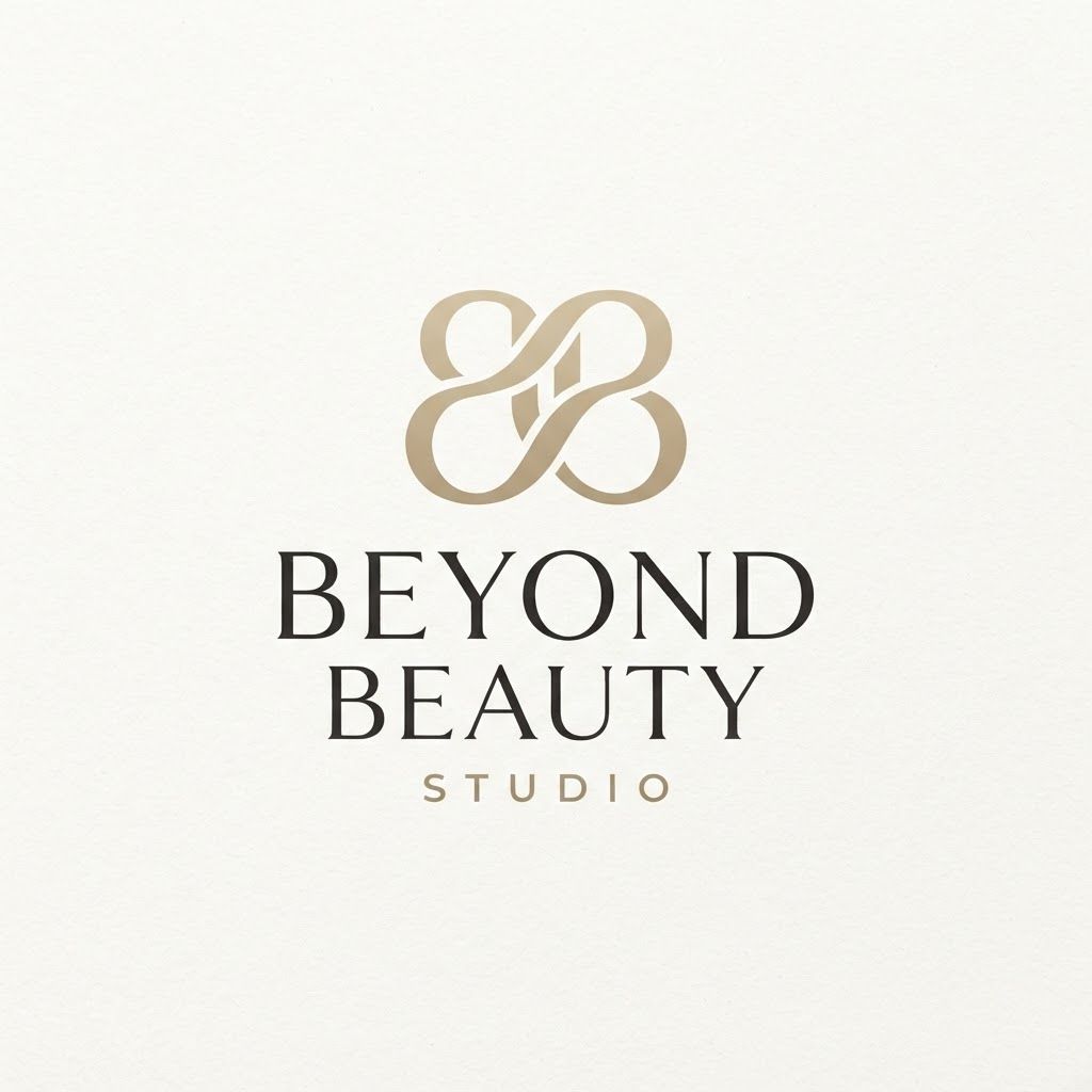 AI Design for Design a premium symbolic logo for a luxury beauty salon named “Beyond Beauty Studio”. Create a sophisticated combination mark consisting of a unique elegant symbol + the brand name. The symbol should feel original, memorable, feminine, refined, and timeless, subtly representing beauty, transformation, confidence, elegance, and going “beyond” ordinary beauty. Avoid obvious generic beauty icons such as scissors, lipstick, makeup brushes, eyelashes, faces, crowns, or flowers.
Create a minimal, high-end emblem using graceful flowing lines, refined curves, subtle symmetry, and clever negative space. The symbol should have a distinctive luxury-brand feel, similar to an upscale fashion, skincare, or beauty house. It should be simple enough to work as a salon sign, Instagram profile picture, business card, packaging, and stamp.
Typography: elegant high-fashion serif typography for “Beyond Beauty”, with “STUDIO” smaller and subtly spaced underneath or integrated into the wordmark. Sophisticated editorial typography, thin-to-medium weight, excellent letter spacing, balanced proportions. The typography must feel luxurious rather than overly decorative.
Color palette: warm ivory / creamy beige background, soft champagne-gold or muted metallic gold logo and typography. Elegant warm neutral tones. No bright yellow gold. The gold should feel subtle, expensive, refined, and premium.
Composition: centered, clean, spacious, balanced symbol above or beside the wordmark. Strong visual hierarchy. Minimal luxury aesthetic, premium beauty branding, quiet luxury, timeless sophistication, feminine but not childish.
Background: solid warm ivory-beige, subtle natural paper-like luxury texture if appropriate, but keep the logo highly clean and readable.
Logo presentation: professional vector-style branding, crisp clean edges, flat logo design, sophisticated monogram/emblem, no unnecessary decorative elements, no mockup, no salon interior, no products, no people, no shadows, no 3D effects.
The final identity should look like an established luxury beauty studio brand—not a template or generic salon logo.
Symbol direction I'd particularly recommend
For “Beyond”, a clever abstract symbol could combine:
B + B + flowing transformation shape → creating a monogram that doesn't immediately look like letters.
Think of something like an abstract interlocking form / continuous line / elegant organic loop, where the negative space subtly reveals BB. That would give you a recognizable standalone icon for Instagram, signage, packaging, etc.