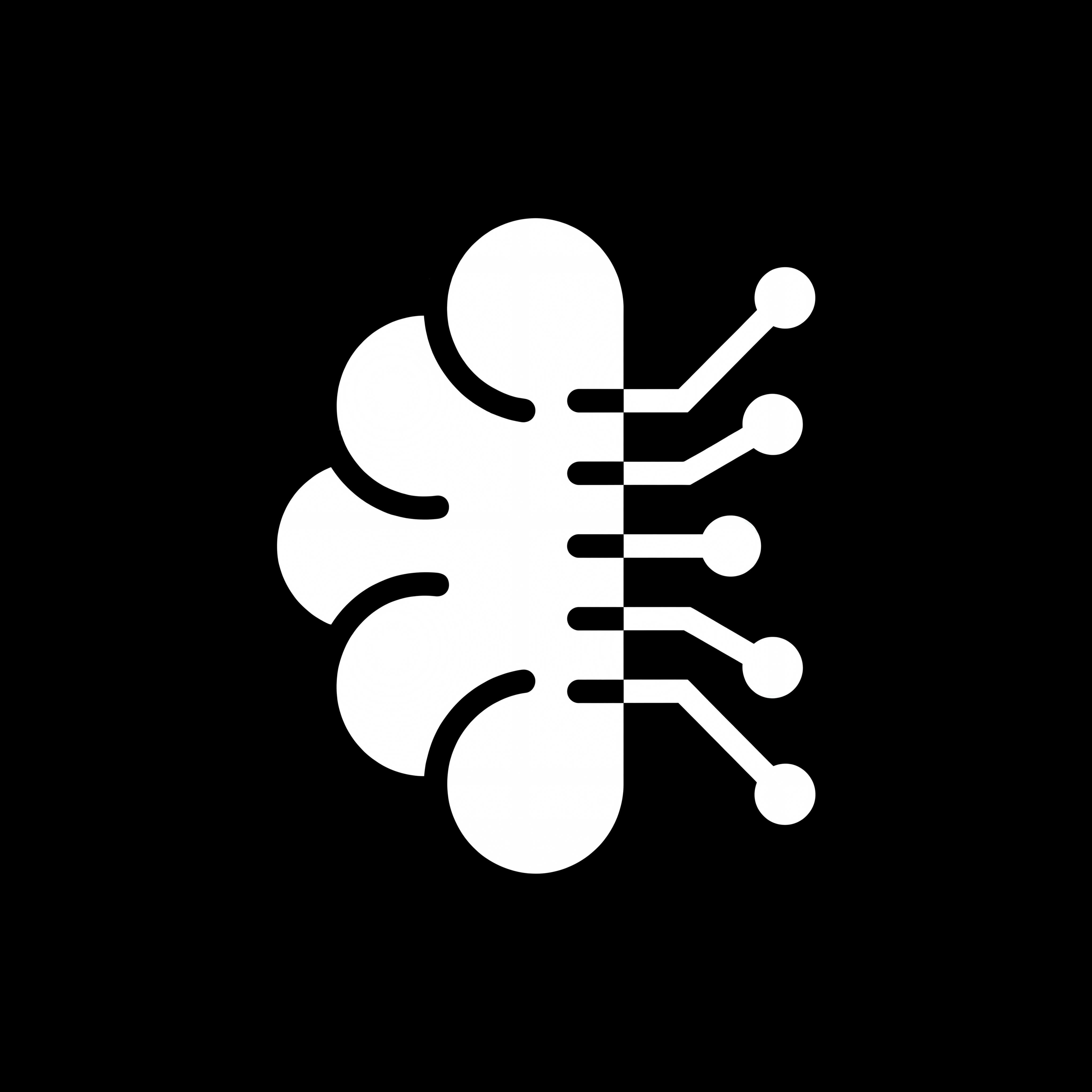 AI Design for Use the uploaded product image as pixel-truth. Do not alter the product in any way (shape, colors, logos, labels, text, surface details). Do not redraw it.
Minimalist geometric logo icon, solid white on black background, clean vector lines, high resolution, symmetrical, professional branding.