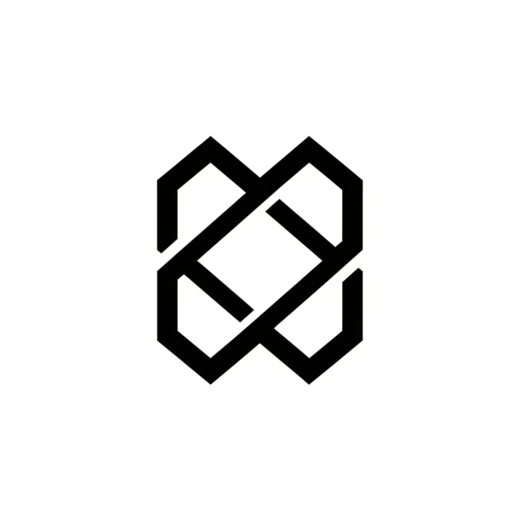 AI Design for Create a completely original luxury technology logo for a futuristic cloud-based web operating system.
The logo should be built entirely around elegant negative space. Avoid all letters, initials, and recognizable symbols. Construct an abstract geometric emblem that feels intelligent, futuristic, and premium.
Use simple geometric forms with perfect symmetry, smooth intersections, balanced spacing, and hidden visual relationships. The logo should appear modern without becoming trendy.
Design philosophy:
• Premium industrial design
• Precision engineering
• Apple-level simplicity
• Architectural minimalism
• Scandinavian elegance
• Swiss typography influence
Colors:
Pure black logo on white background.
Rendering:
Flat vector artwork only.
No gradients.
No 3D.
No shadows.
No texture.
The final logo should look iconic, memorable, highly scalable, and suitable for operating systems, software, AI platforms, websites, applications, startup branding, and luxury technology products.