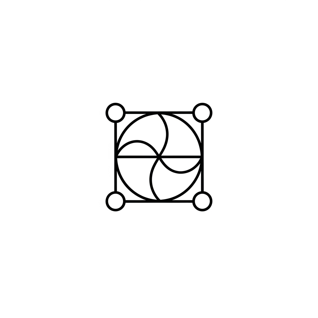 AI Design for Design a completely original premium logo for a next-generation web operating system. The logo must be entirely unique and must not resemble, imitate, or be inspired by any existing company, operating system, browser, software, or technology logo.
Create a clean geometric symbol instead of using letters or text. Build the mark using perfectly balanced circles, precision-cut lines, architectural curves, and harmonious negative space. The symbol should communicate intelligence, speed, innovation, trust, simplicity, and premium engineering.
Use an ultra-minimal design language with mathematically perfect proportions, smooth vector edges, and consistent visual rhythm. Every corner should have intentional curvature with excellent optical balance.
Style:
• Modern Swiss minimalism
• Industrial precision
• Luxury technology branding
• Timeless identity
• Premium startup aesthetic
Color:
Solid matte black on a pure white background.
Lighting:
Flat vector style with no shadows, gradients, textures, or 3D effects.
Output:
Professional SVG-ready vector logo, centered composition, luxury brand presentation, extremely memorable, scalable from favicon to billboard, award-winning identity design.