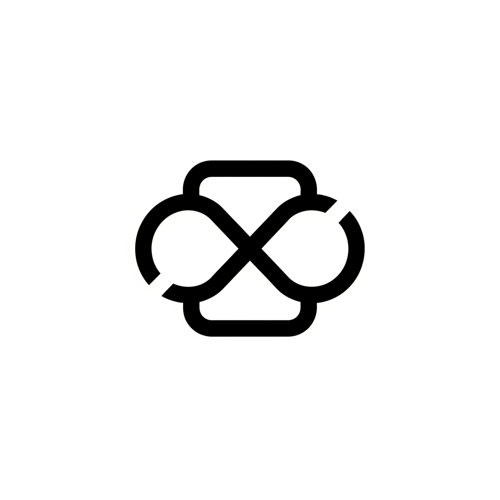 AI Design for Create a completely original luxury technology logo for a futuristic cloud-based web operating system.
The logo should be built entirely around elegant negative space. Avoid all letters, initials, and recognizable symbols. Construct an abstract geometric emblem that feels intelligent, futuristic, and premium.
Use simple geometric forms with perfect symmetry, smooth intersections, balanced spacing, and hidden visual relationships. The logo should appear modern without becoming trendy.
Design philosophy:
• Premium industrial design
• Precision engineering
• Apple-level simplicity
• Architectural minimalism
• Scandinavian elegance
• Swiss typography influence
Colors:
Pure black logo on white background.
Rendering:
Flat vector artwork only.
No gradients.
No 3D.
No shadows.
No texture.
The final logo should look iconic, memorable, highly scalable, and suitable for operating systems, software, AI platforms, websites, applications, startup branding, and luxury technology products.