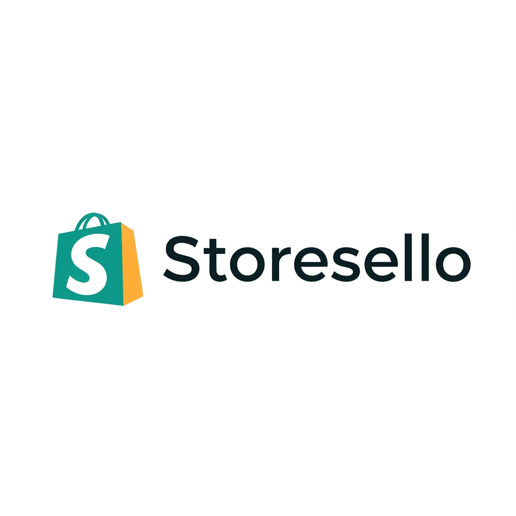 AI Design for amar compy er nam storesello shopphiy e rmoto logo lagbe but shophy er mot ona onno creative way te kor
