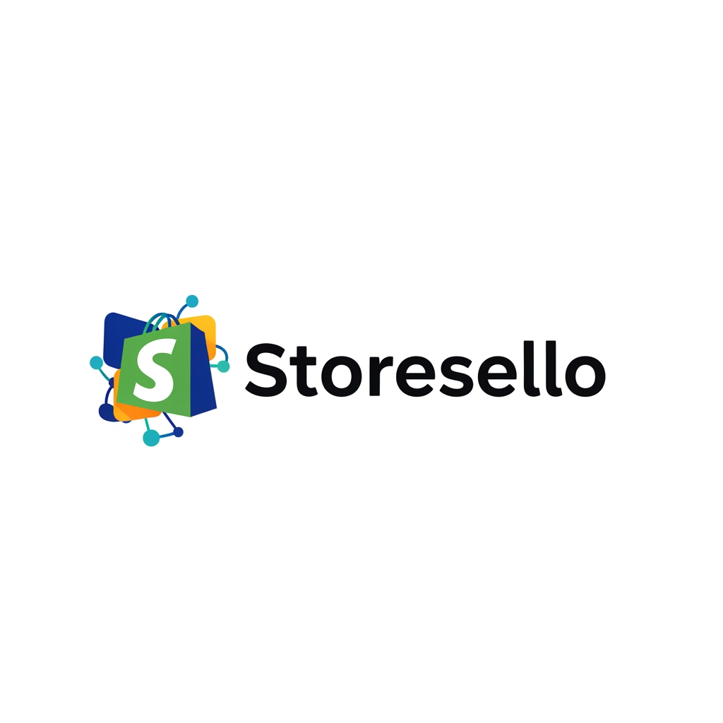 AI Design for amar compy er nam storesello shopphiy e rmoto logo lagbe but shophy er mot ona onno creative way te kor