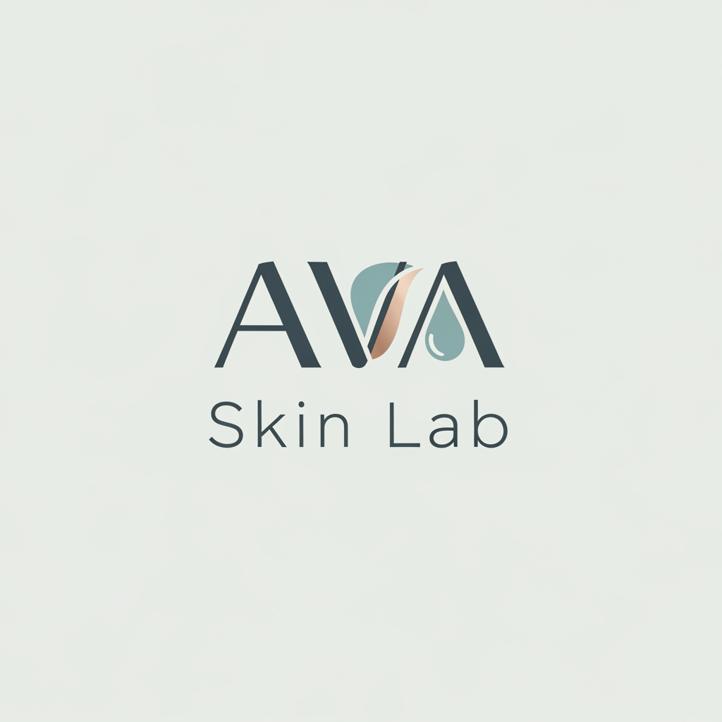 AI Design for AVA Skin Lab create a logo