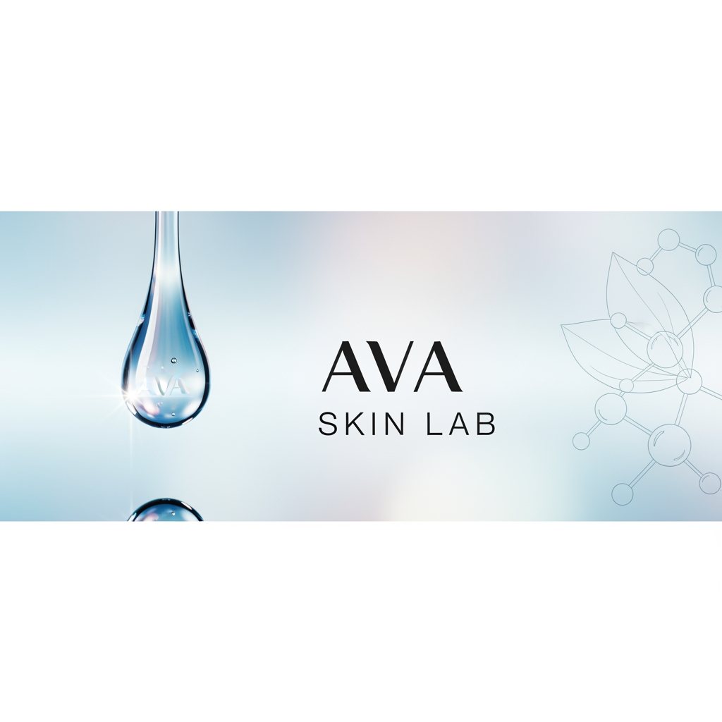 AI Design for AVA Skin Lab create a cover baner