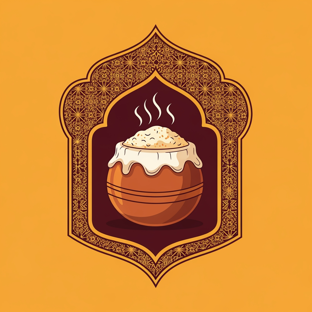 AI Design for Concept 3: The Handcrafted Heritage (Warm & Approachable)
This emphasizes the slow-cooked, authentic, and comforting nature of the biryani.
The Icon: A beautiful, intricate Mandala or Mughal jali (lattice) pattern framing a central illustration of a traditional handi sealed with dough (dum cooking).
Typography: Bold, clean, and elegant. You can feature the name prominently in English, with a tiny, beautiful Urdu calligraphy version of "لذتِ دربار" subtly integrated right above it.
The Tagline: Written in all-caps, widely spaced out at the very bottom: P U R E A R O M A . T R U E T R A D I T I O N .
Color Palette: Rich Terracotta Red/Burgundy and Warm Mustard Yellow/Gold. This palette is scientifically proven to stimulate appetite!