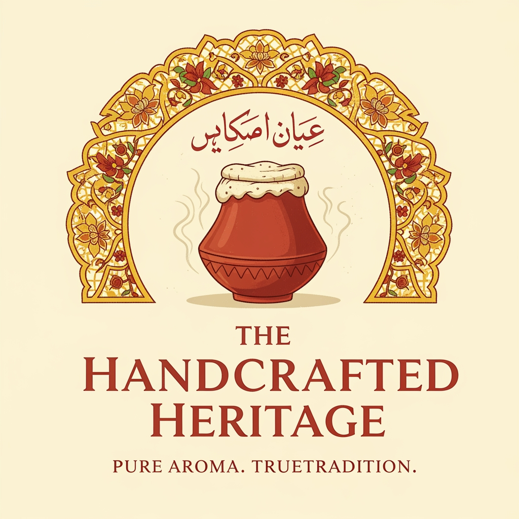 AI Design for Concept 3: The Handcrafted Heritage (Warm & Approachable)
This emphasizes the slow-cooked, authentic, and comforting nature of the biryani.
The Icon: A beautiful, intricate Mandala or Mughal jali (lattice) pattern framing a central illustration of a traditional handi sealed with dough (dum cooking).
Typography: Bold, clean, and elegant. You can feature the name prominently in English, with a tiny, beautiful Urdu calligraphy version of "لذتِ دربار" subtly integrated right above it.
The Tagline: Written in all-caps, widely spaced out at the very bottom: P U R E A R O M A . T R U E T R A D I T I O N .
Color Palette: Rich Terracotta Red/Burgundy and Warm Mustard Yellow/Gold. This palette is scientifically proven to stimulate appetite!
