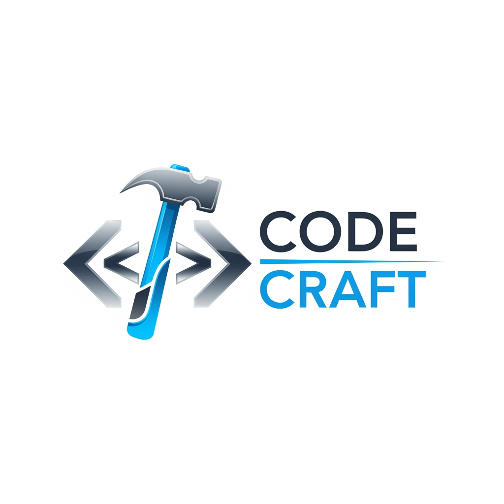 AI Design for code craft give me logo