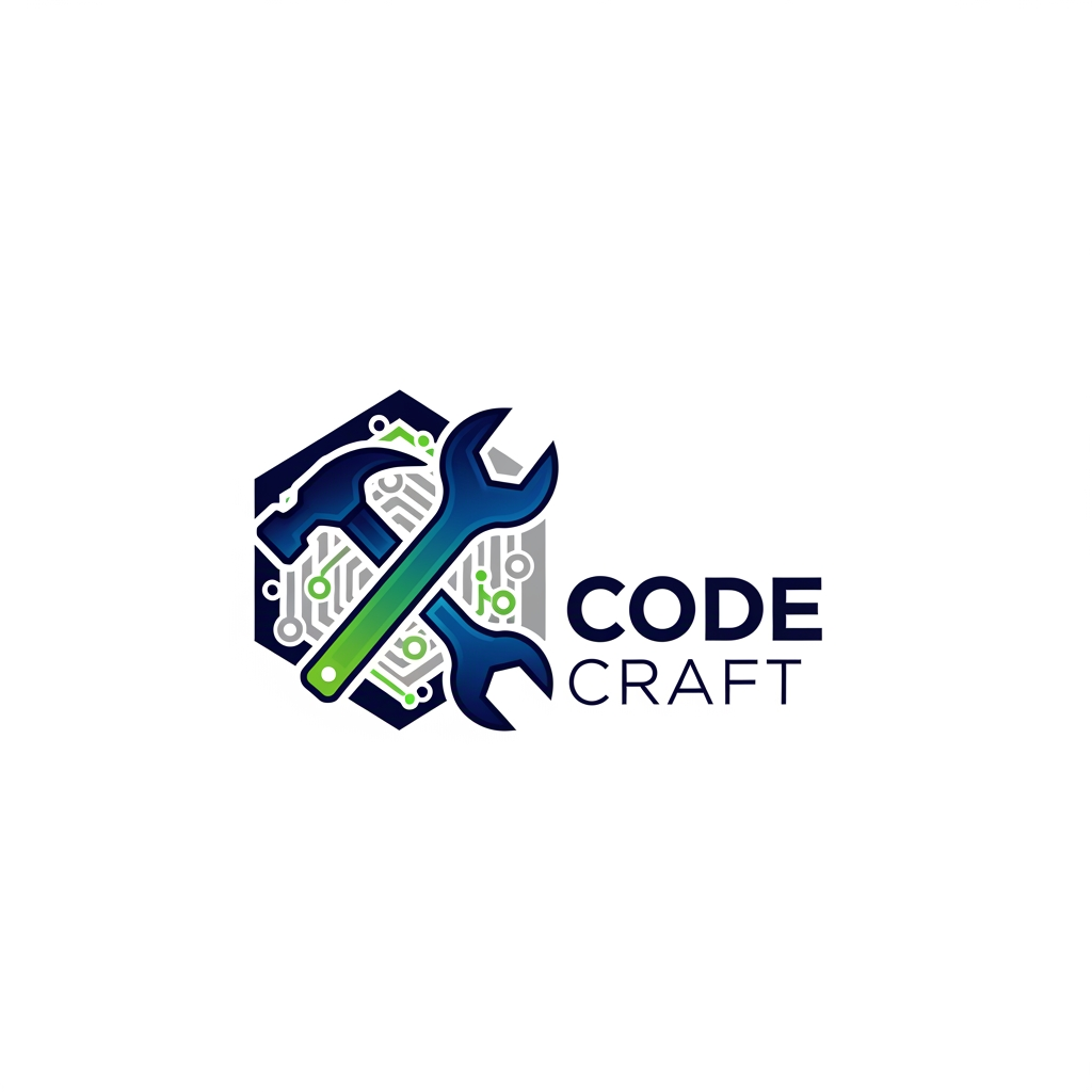 AI Design for code craft give me logo