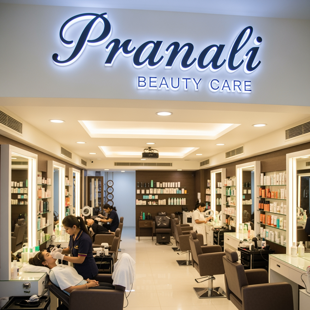 AI Design for Pranali Beauty Care