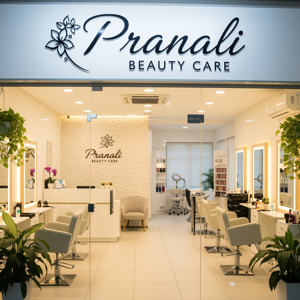 AI Design for Pranali Beauty Care
