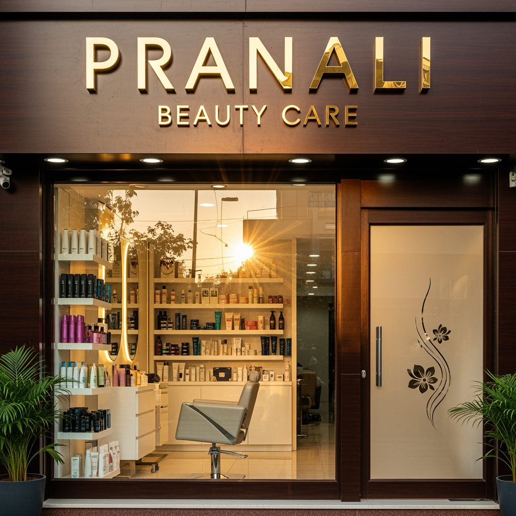 AI Design for Pranali Beauty Care