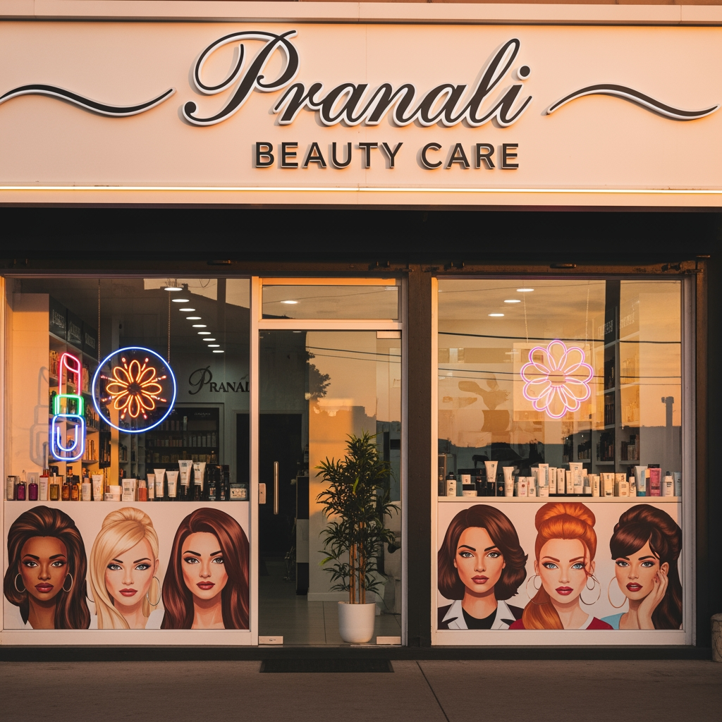 AI Design for Pranali Beauty Care