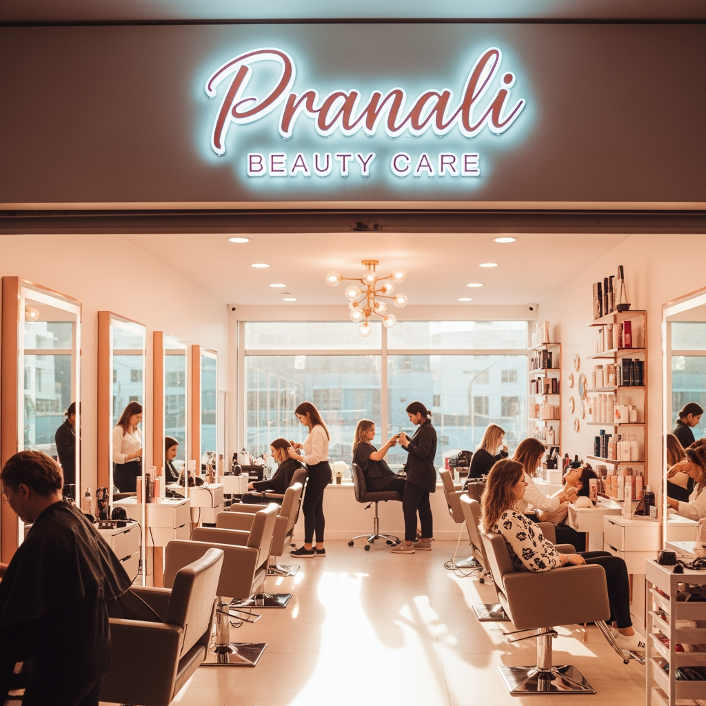 AI Design for Pranali Beauty Care