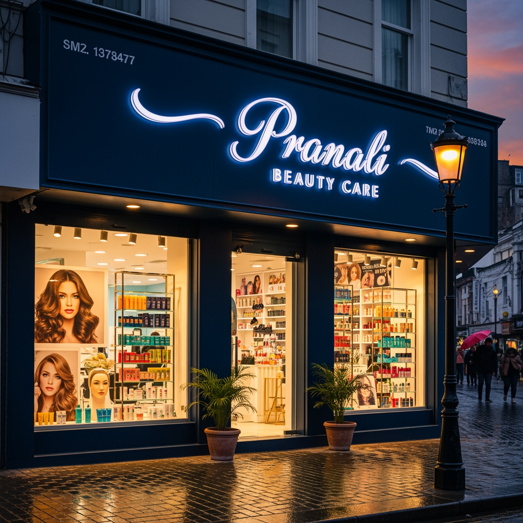 AI Design for Pranali Beauty Care