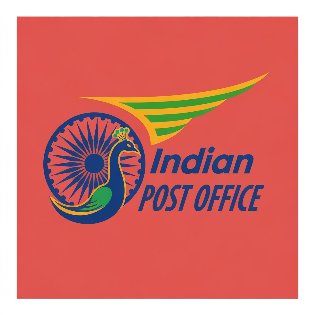 AI Design for To create a new indian post office logo new and easy ideas