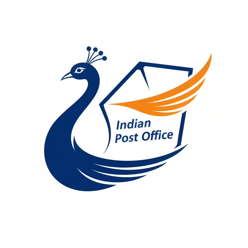 AI Design for To create a new indian post office logo