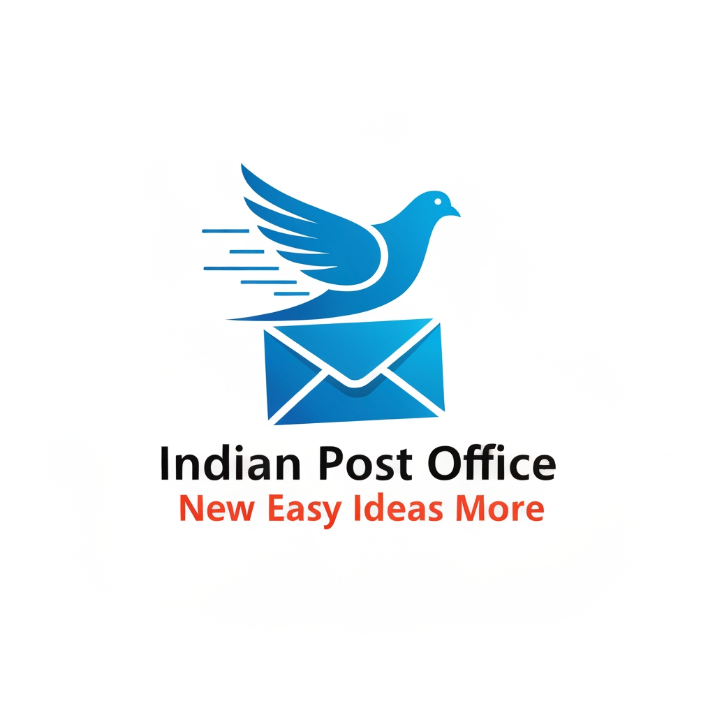 AI Design for To create a new logo for Indian post office new easy ideas more