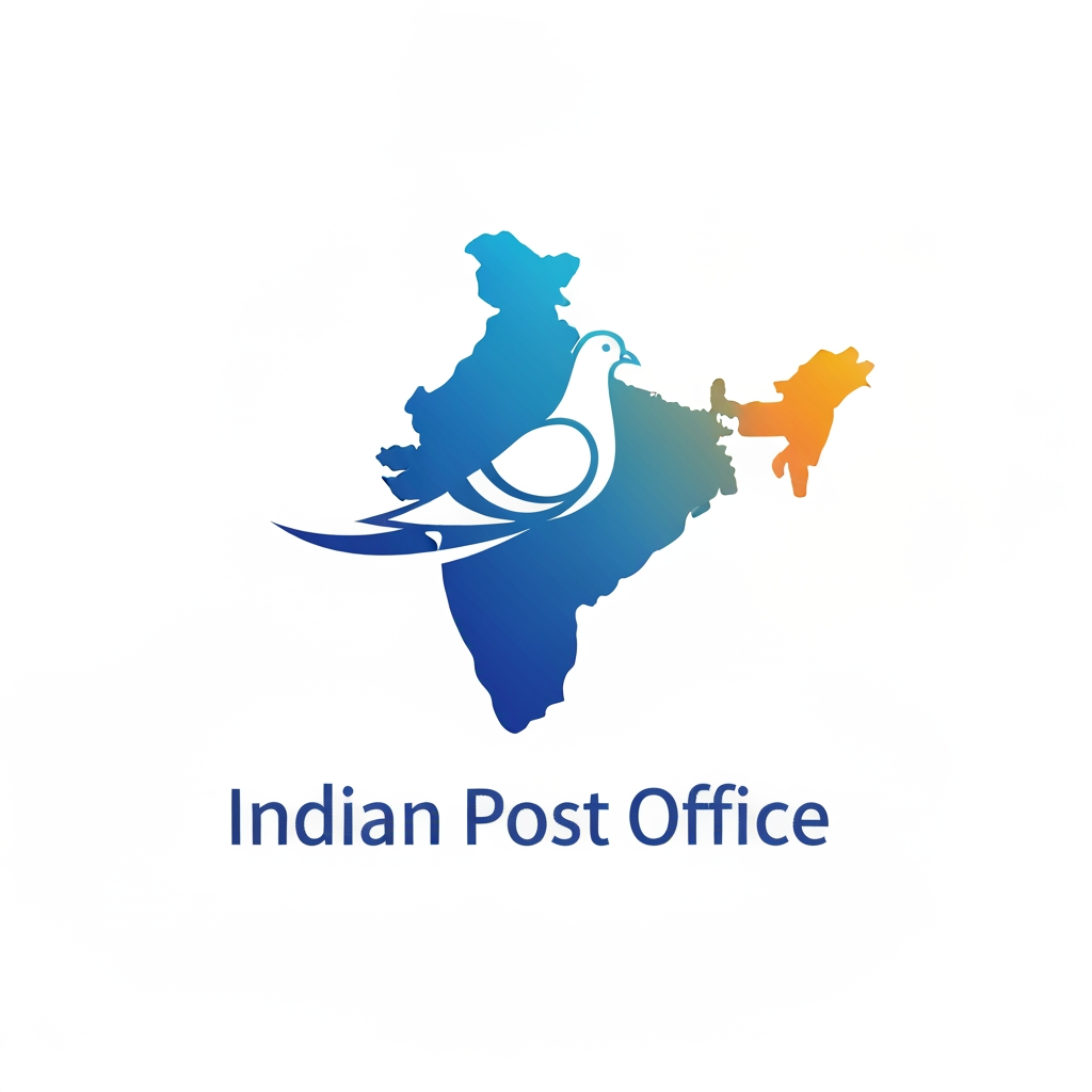 AI Design for To create a new logo for Indian post office new easy ideas