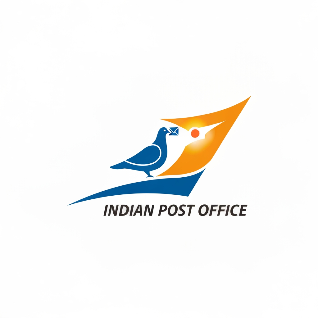 AI Design for To create a new logo for Indian post office new easy ideas more