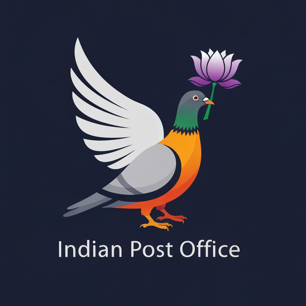 AI Design for To create a new logo for Indian post office