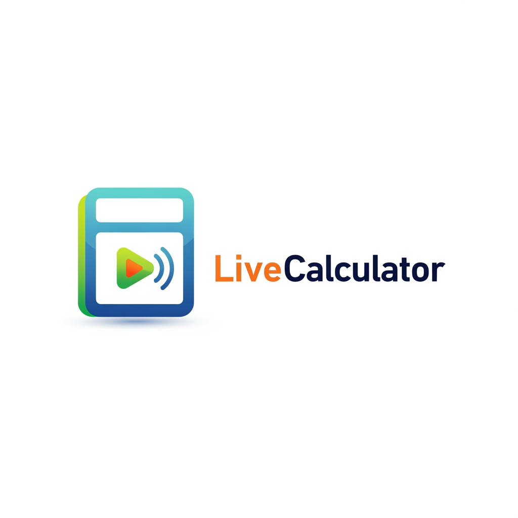 AI Design for create a logo for my LiveCalculator