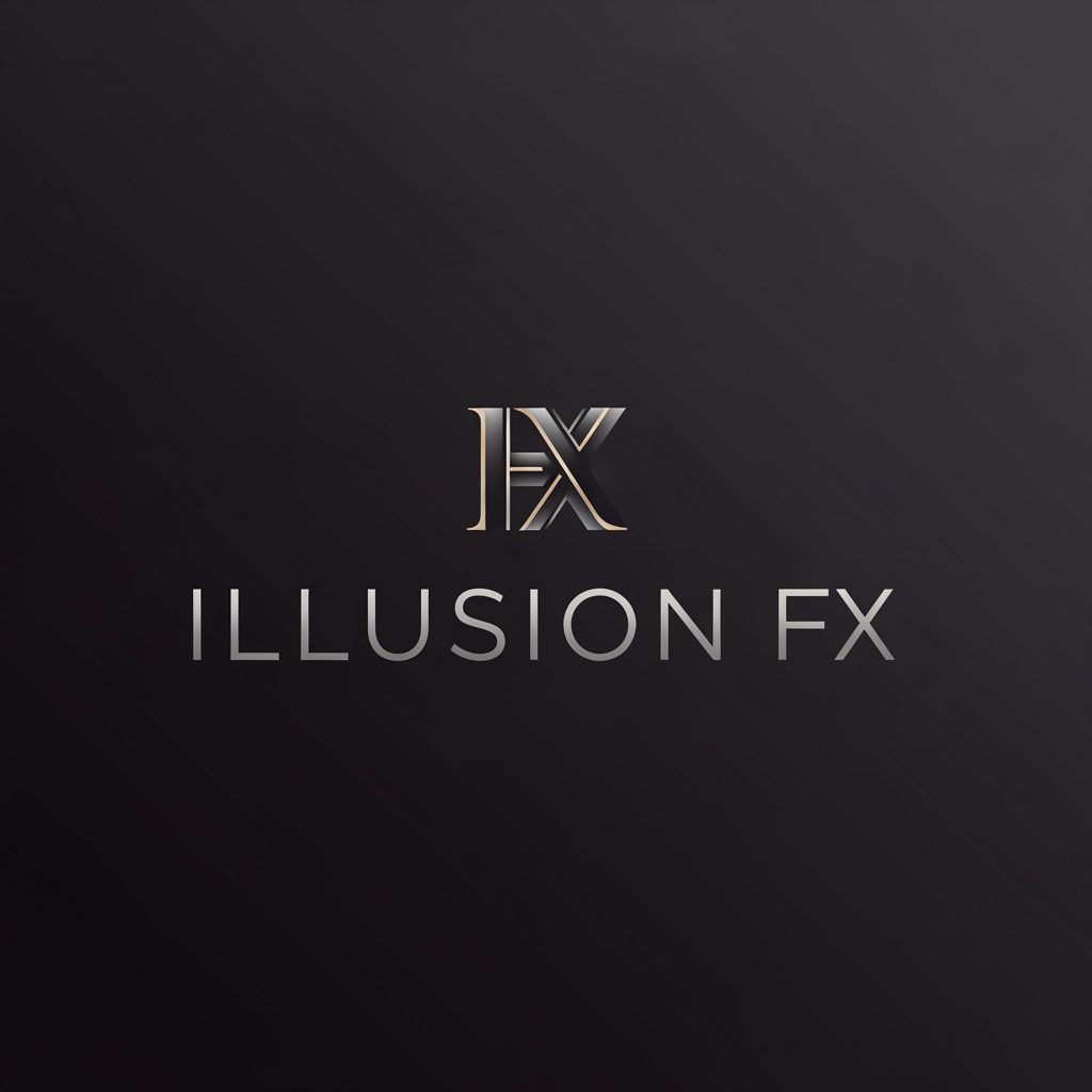 AI Design for Create a logo for the name Illusion FX , sleak , minimilistic decent and rich