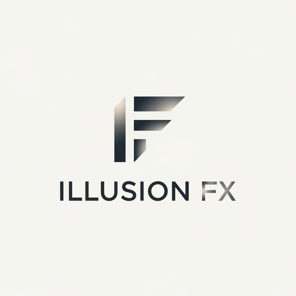 AI Design for Create a logo for the name Illusion FX , sleak , minimilistic decent and rich