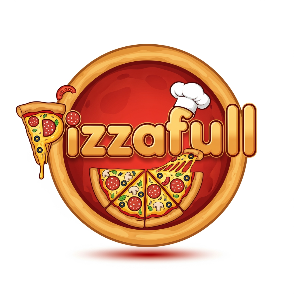 AI Design for a logo for pizzafull