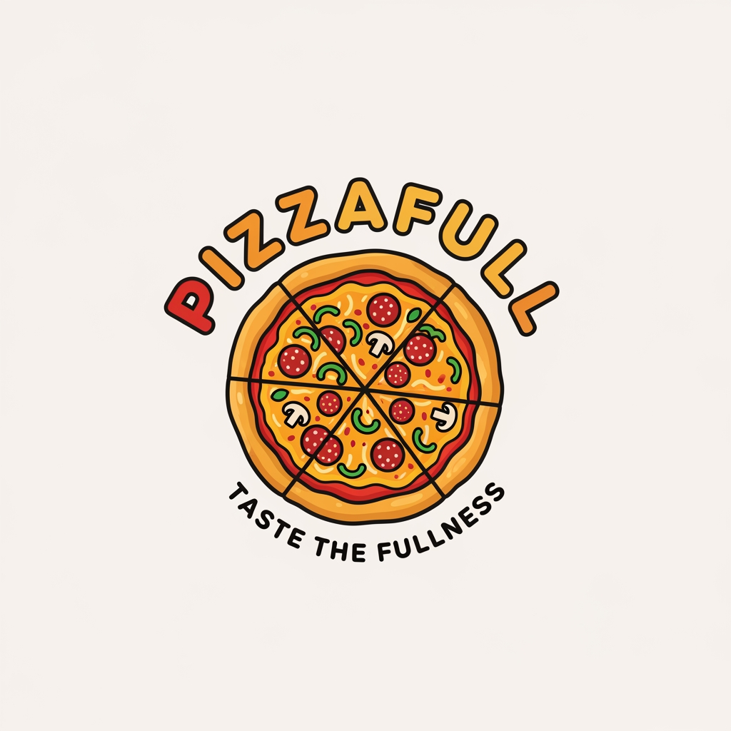 AI Design for a logo for pizzafull