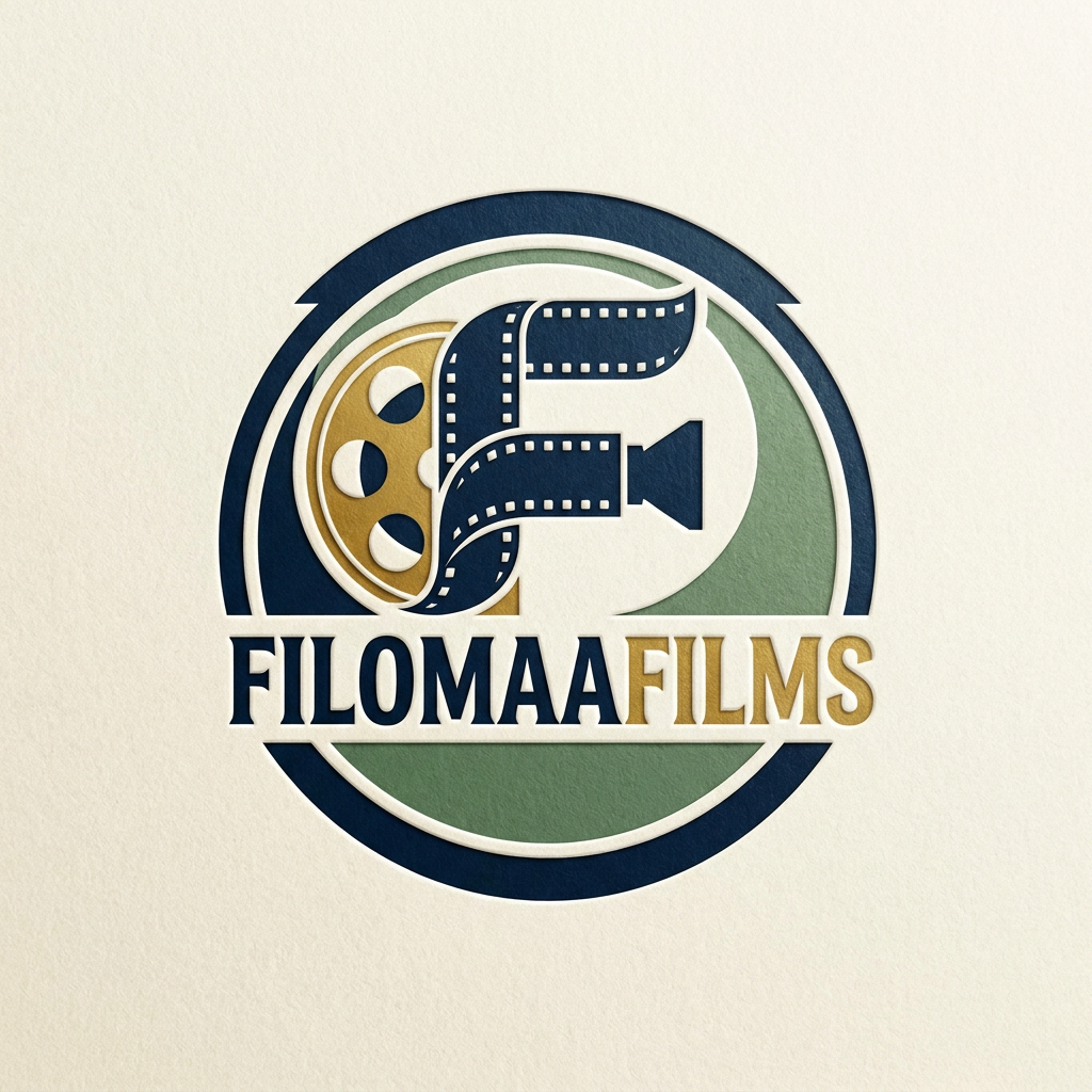 AI Design for I have started Production company with the name "filomaafilms". can you create logo so I can use it anywhere wherever I want, should look like very professional and logo should look like telling meaning of the words it's self.