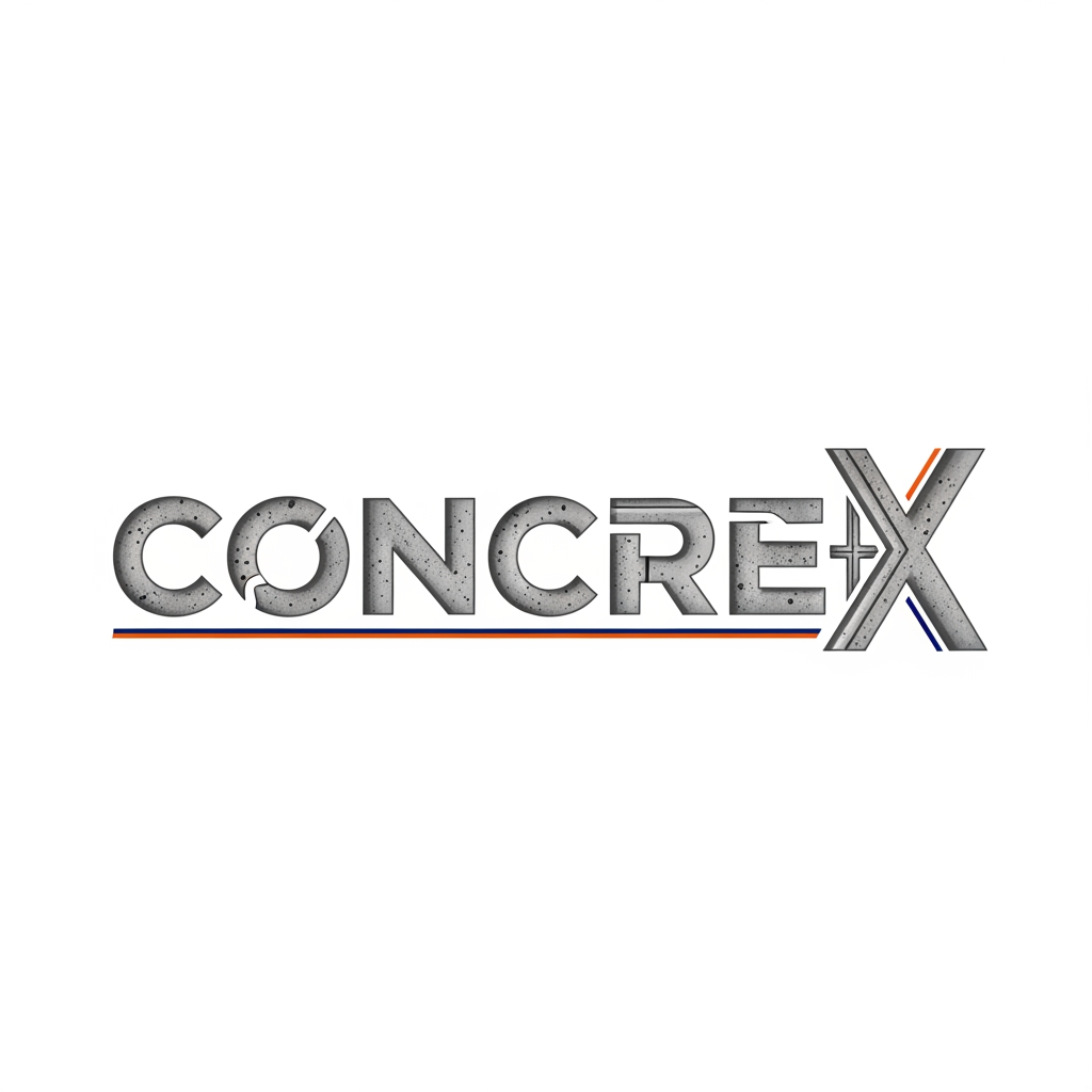 AI Design for create a logo for the name ConcreX