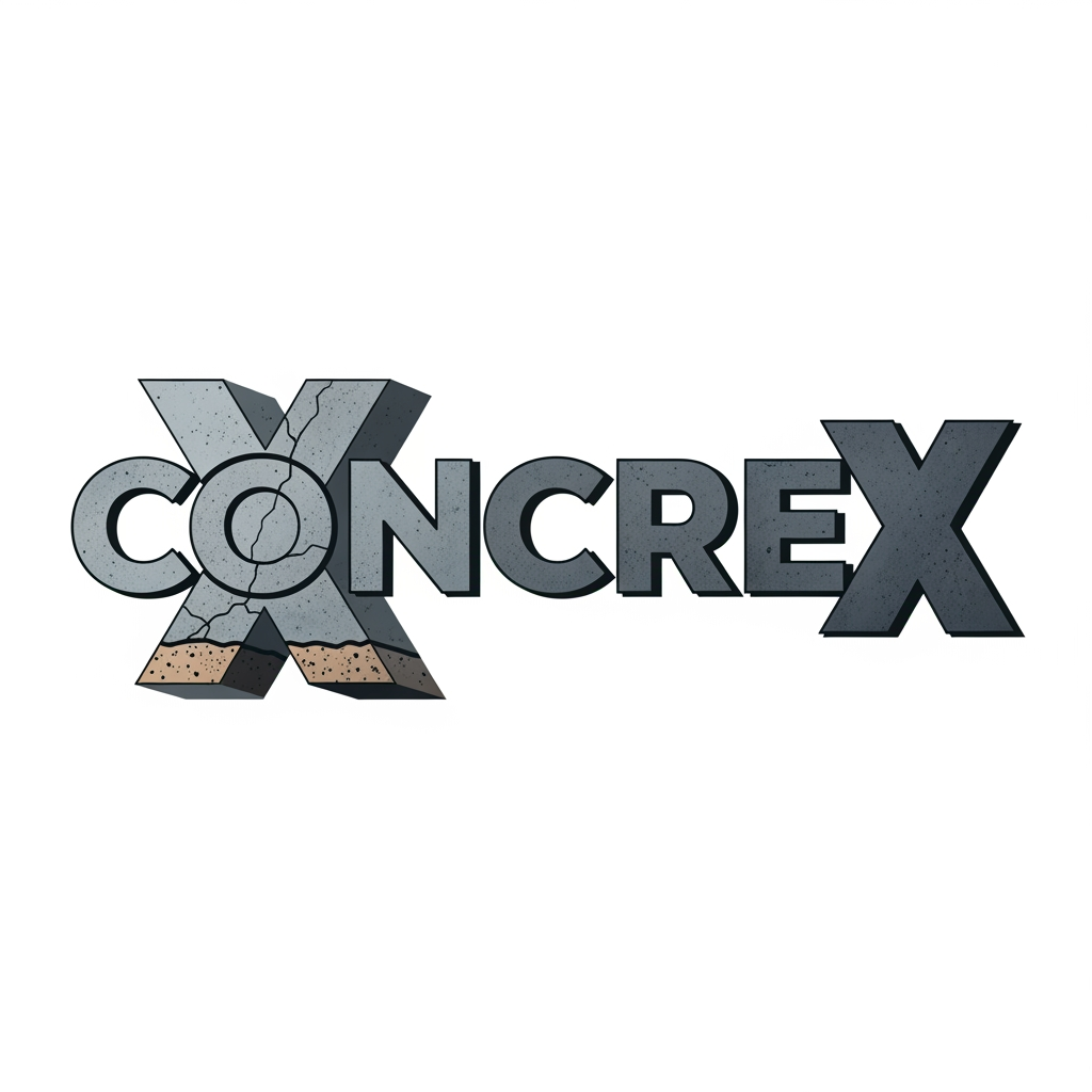AI Design for create a logo for the name ConcreX