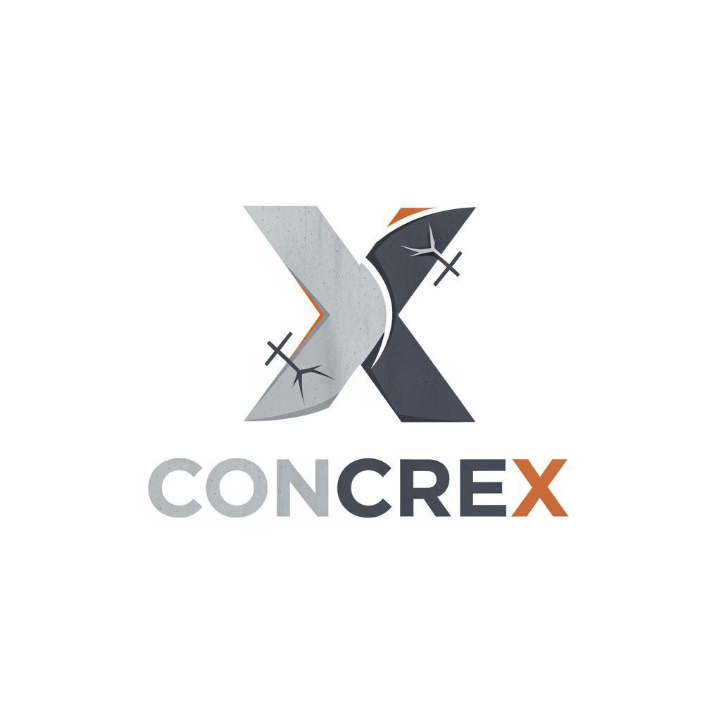 AI Design for create a logo for the name ConcreX