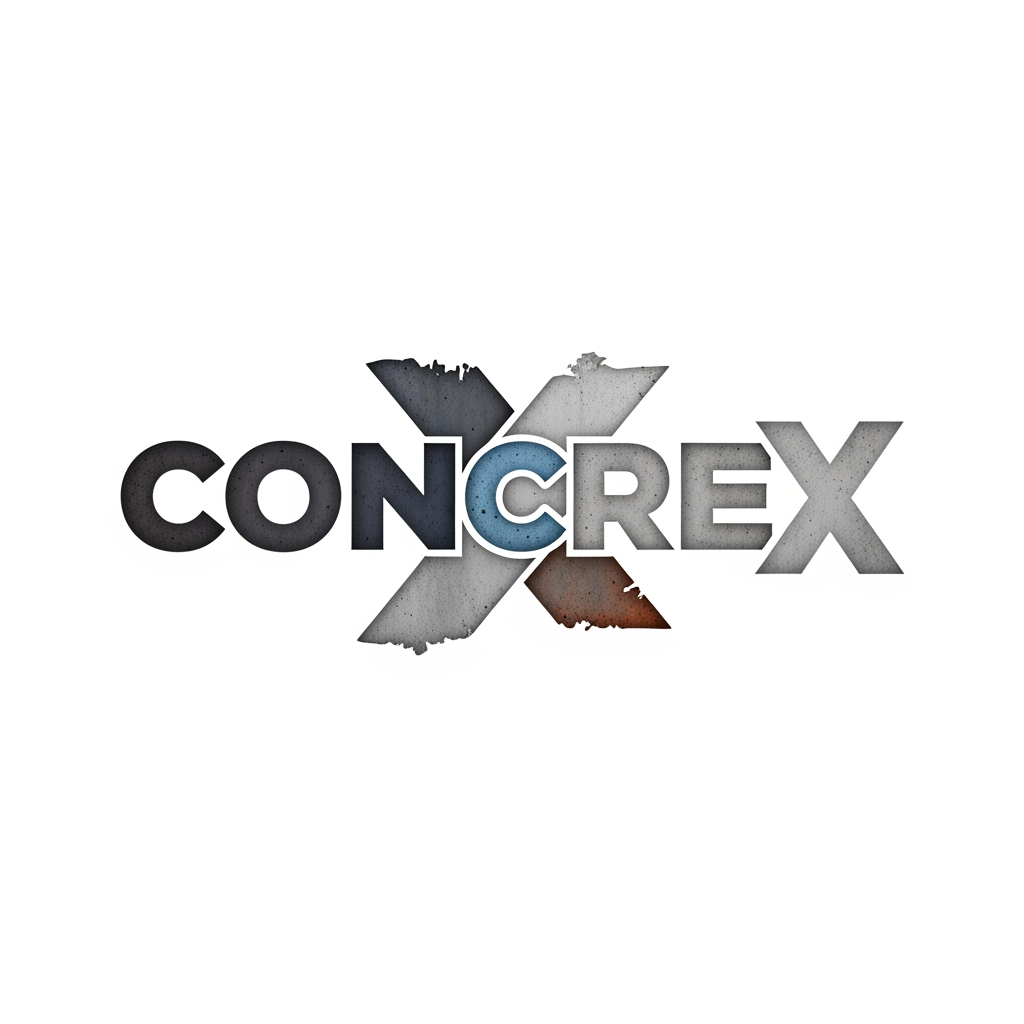 AI Design for create a logo for the name ConcreX