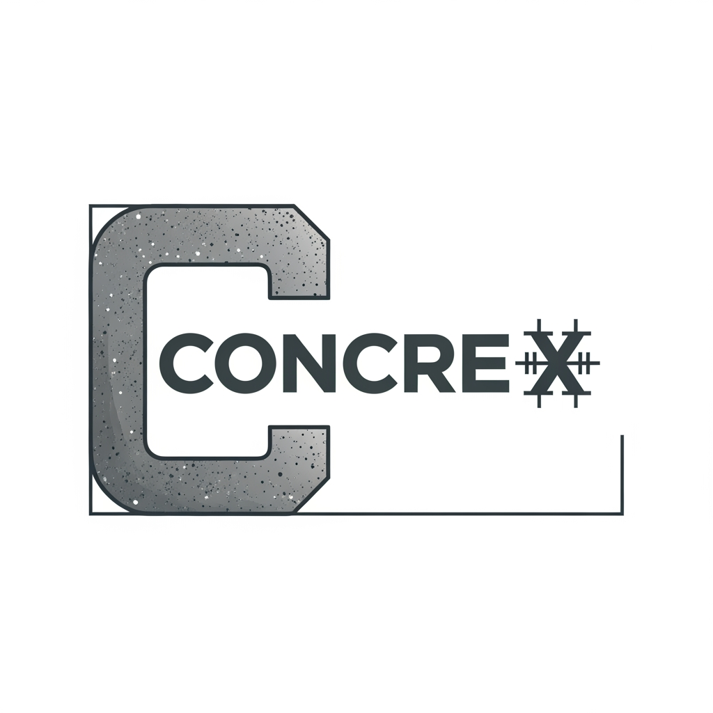 AI Design for create a logo for the name ConcreX