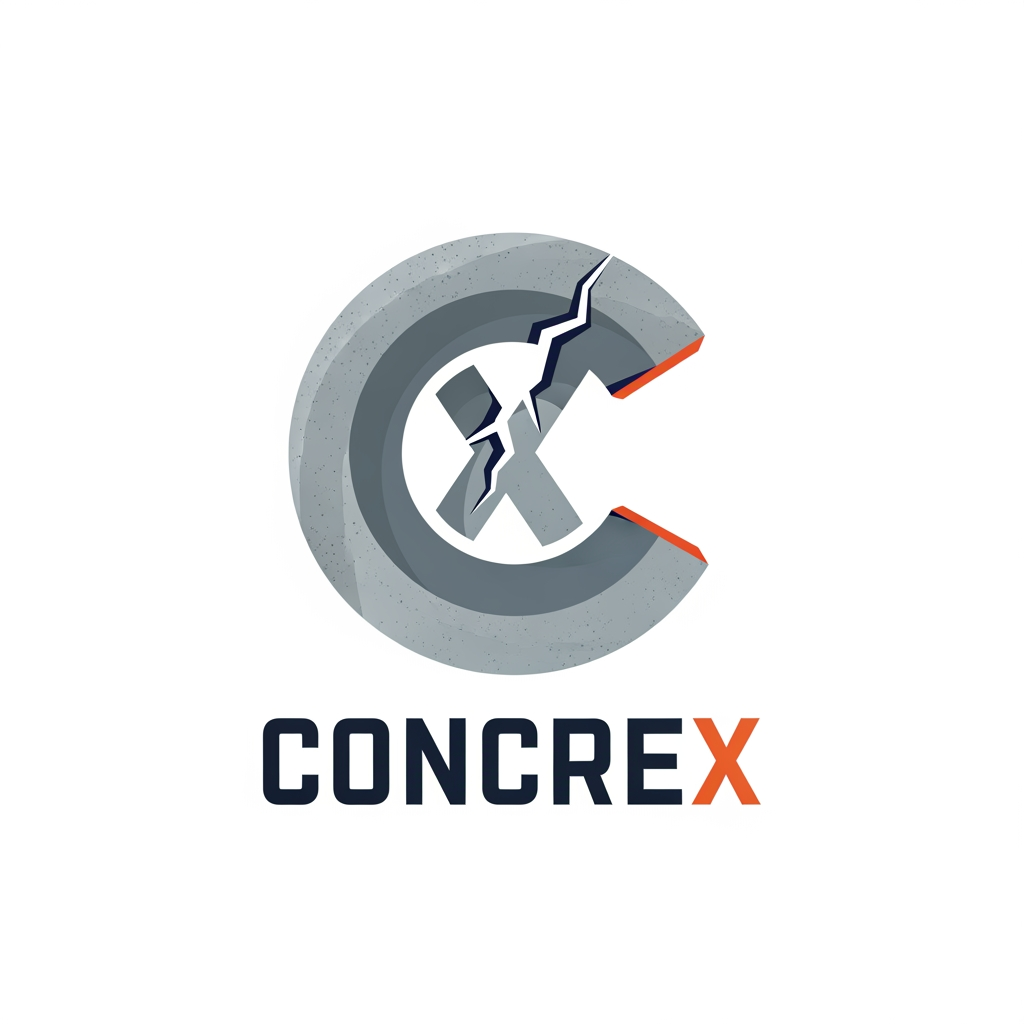 AI Design for create a logo for the name ConcreX